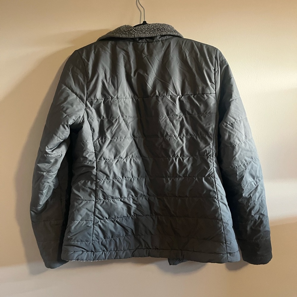 The North Face Gray Mossbud Insulated Reversible Jacket Size Small - Picture 7 of 10